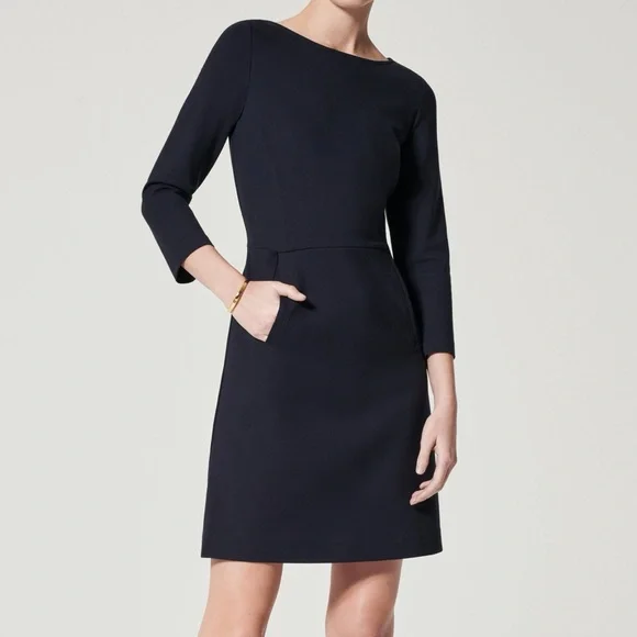 Spanx Perfect A-Line Dress Black - Picture 2 of 9